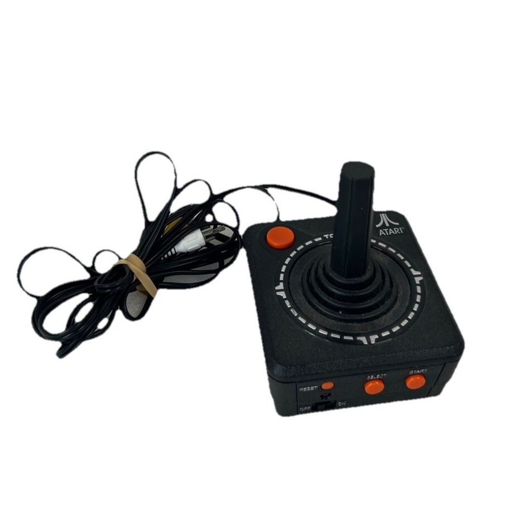 Atari Joystick Jakks 10-in-1 Plug N Play TV Video Game 2002 Tested & Works